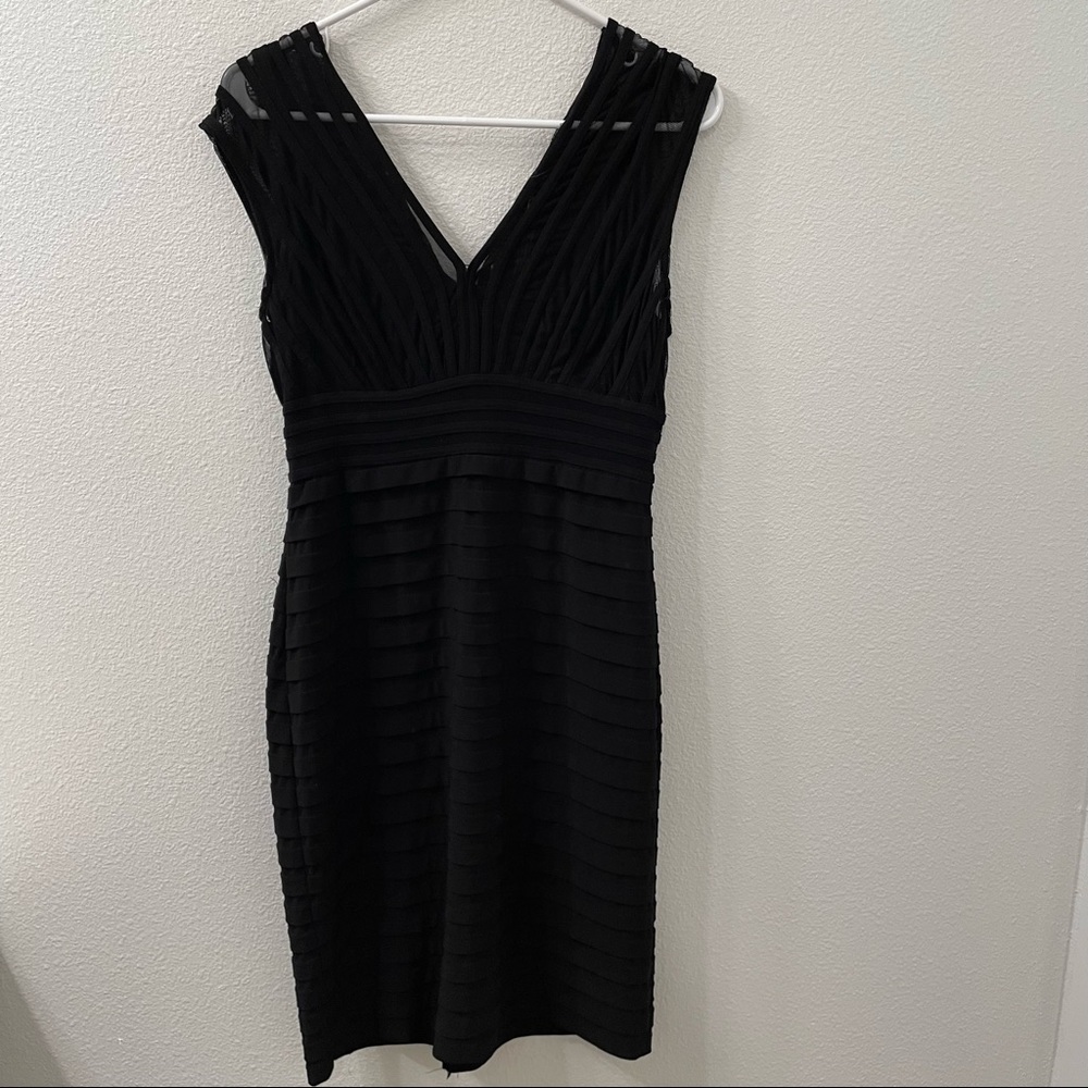 Adrianna papell black dress size 6
